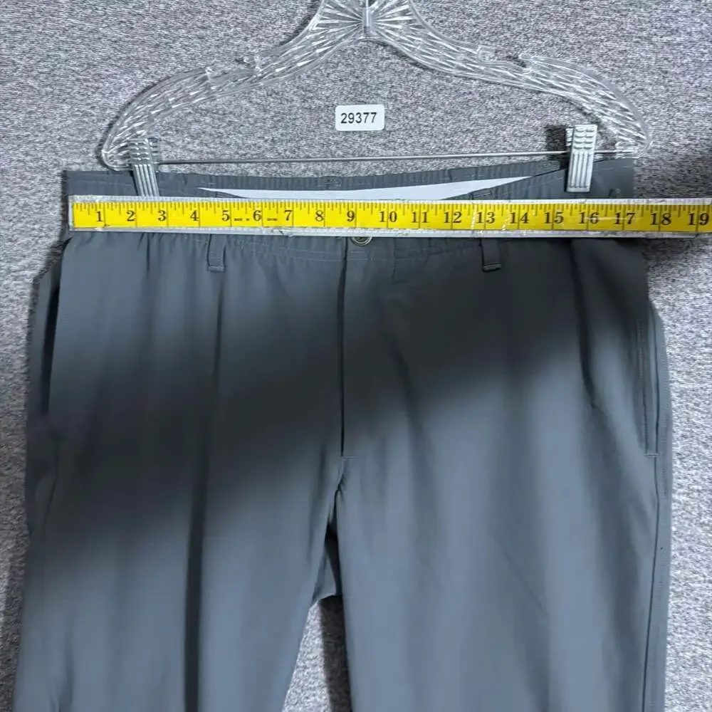 Under Armour Men's Size 36/34 Gray 4 Way Stretch Performance Golf Pants